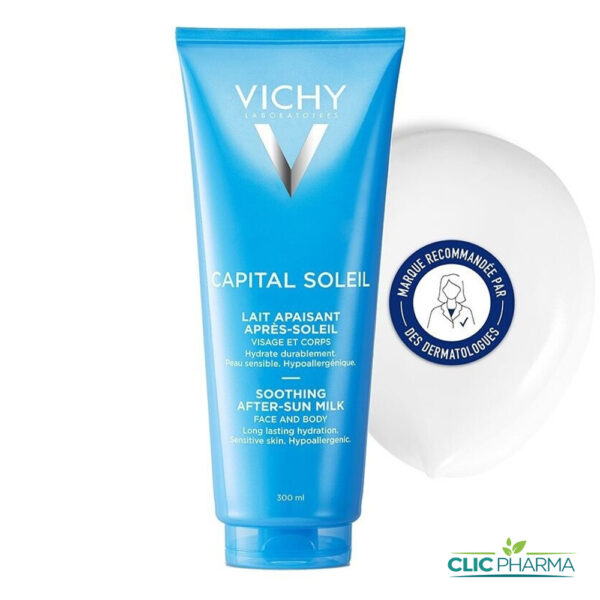 VICHY CAPITAL SOLEIL LAIT APAISANT APRES-SOLEIL VISAGE CORPS 300ML