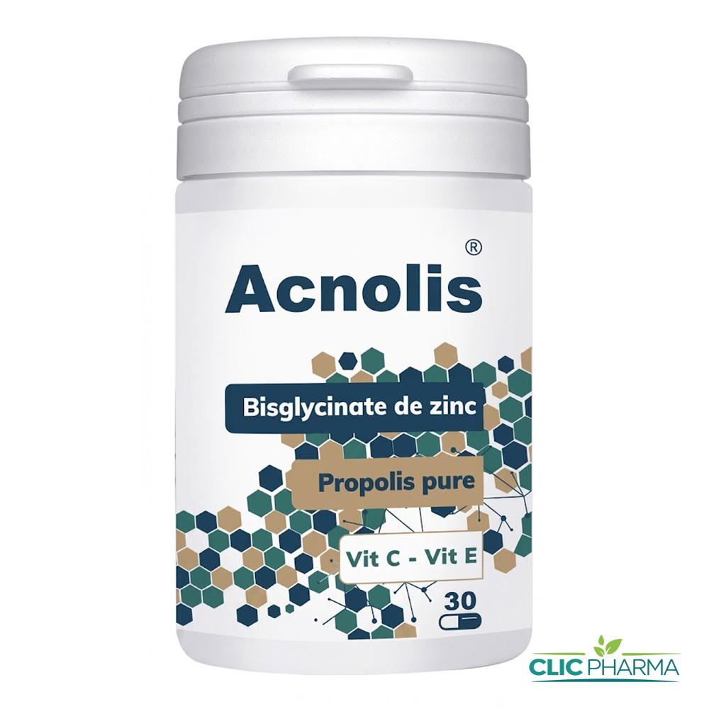 ACNOLIS BISGLYCINATE ZINC GELULES B 30