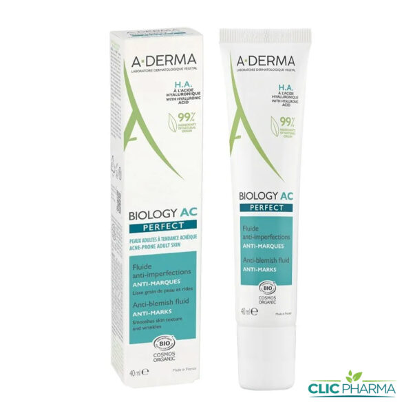 A-DERMA BIOLOGY AC PERFECT FLUIDE ANTI-IMPERFECTIONS 40ML