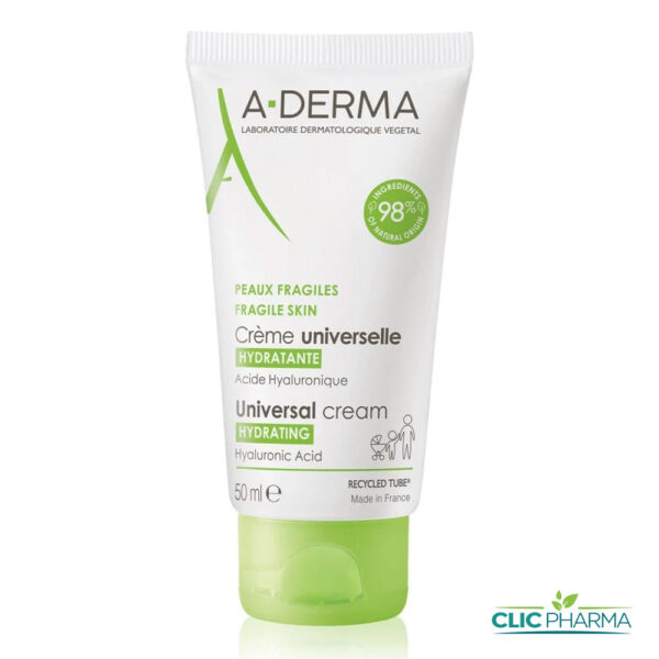 A-DERMA CREME UNIVERSELLE HYDRATANTE 50ML