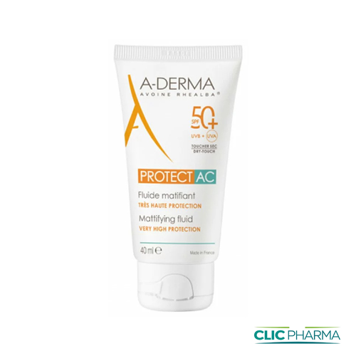 ADERMA ECRAN PROTECT AC FLUIDE PG 50+ 40ML 500