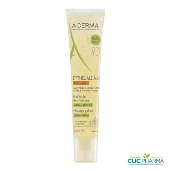 A-DERMA EPITHELIALE AH MASSAGE GEL HUILE ANTI-MARQUES 40ML