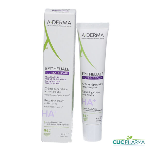 A-DERMA EPITHELIALE AH ULTRA CREME REPARATRICE ANTI-MARQUES 40ML