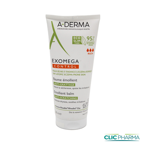 ADERMA EXOMEGA CONTROL BAUME EMOLLIENT PS 200ML 500
