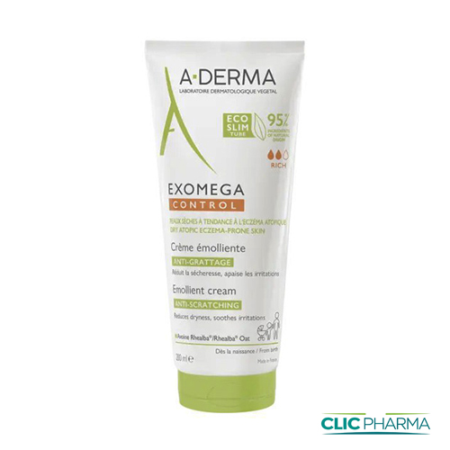 ADERMA EXOMEGA CONTROL CR EMOLLIENT PS 200ML 500