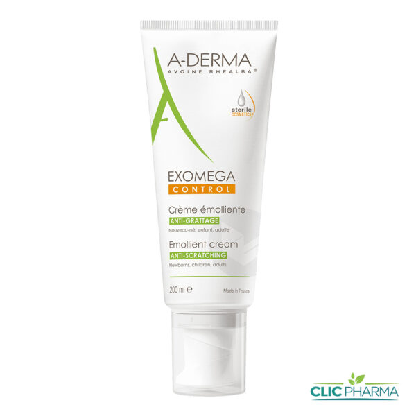 A-DERMA EXOMEGA CONTROL CREME EMOLLIENTE ANTI-GRATTAGE 200ML