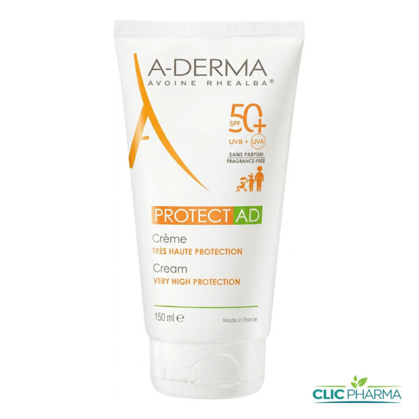 A-DERMA PROTECT AD CREME SOLAIRE SPF50+ 150ML