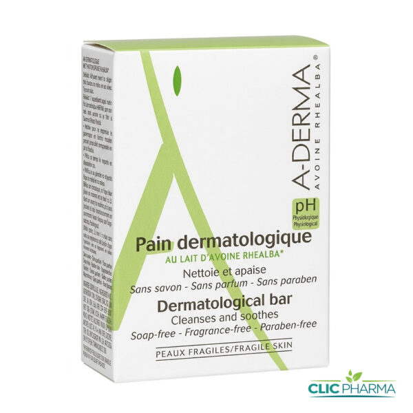 A-DERMA SAVON AU LAIT D'AVOINE 100GR