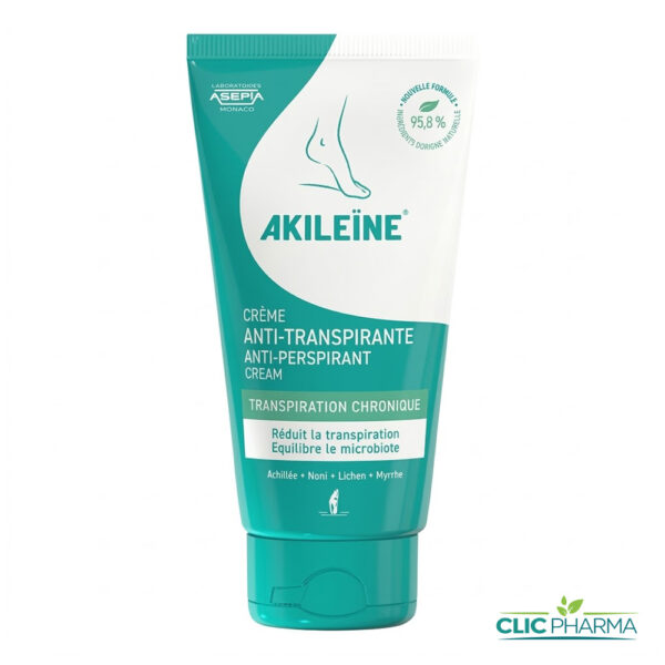 AKILEINE CREME ANTI-TRANSPIRANTE 50ML