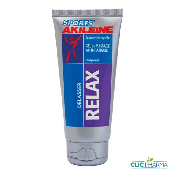 AKILEINE GEL DE MASSAGE CORPOREL ANTI-FATIGUE RELAX 75ML