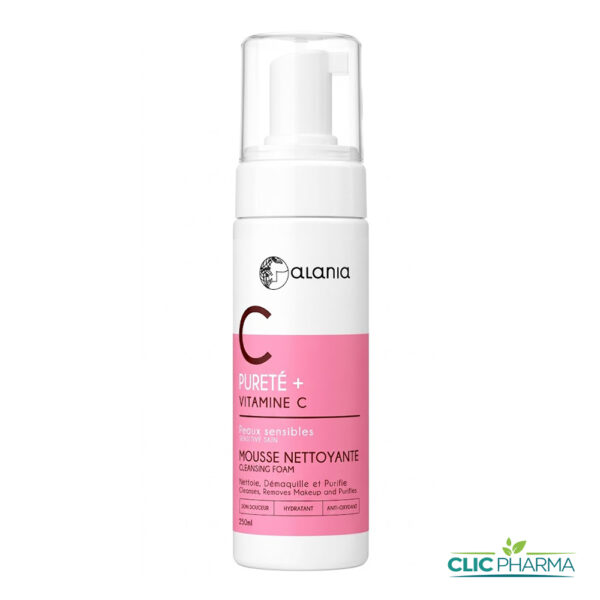 ALANIA PURETE+ VITAMINE C MOUSSE NETTOYANTE 150ML
