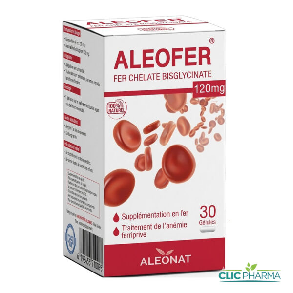 ALEONAT ALEOFER 120MG (30 GELULES)