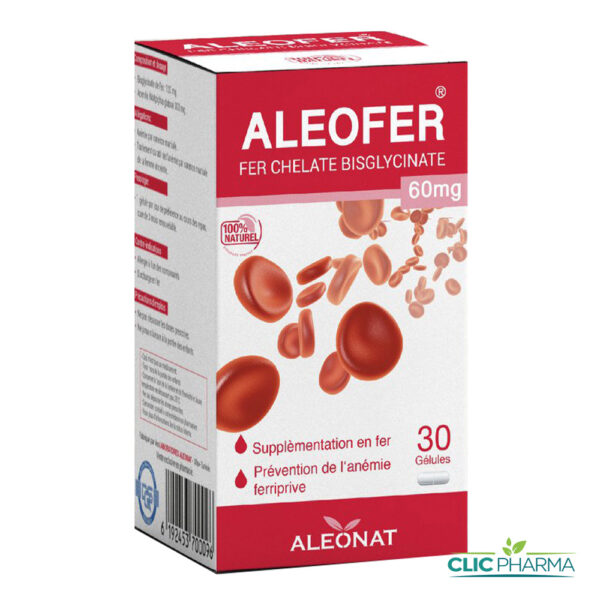 ALEONAT ALEOFER 60MG (30 GELULES)