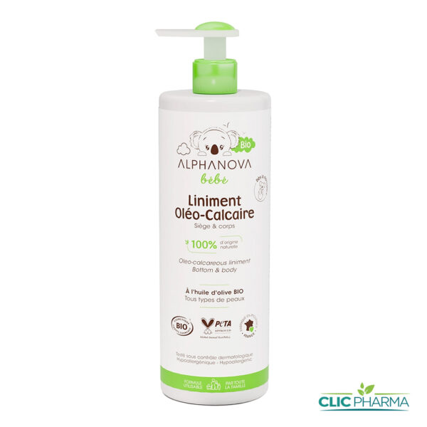 ALPHANOVA BEBE LINIMENT OLEO-CALCAIRE BIO 400ML
