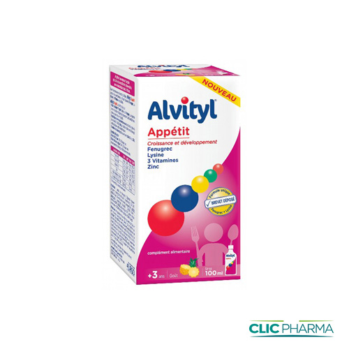 ALVITYL APPETIT SIROP 100ML 500
