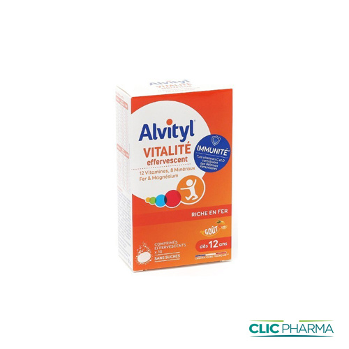 ALVITYL EFFERV. MULTIVIT BTE 30 500