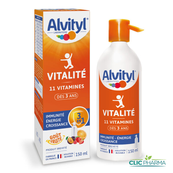 ALVITYL VITALITE SOLUTION BUVABLE 150ML