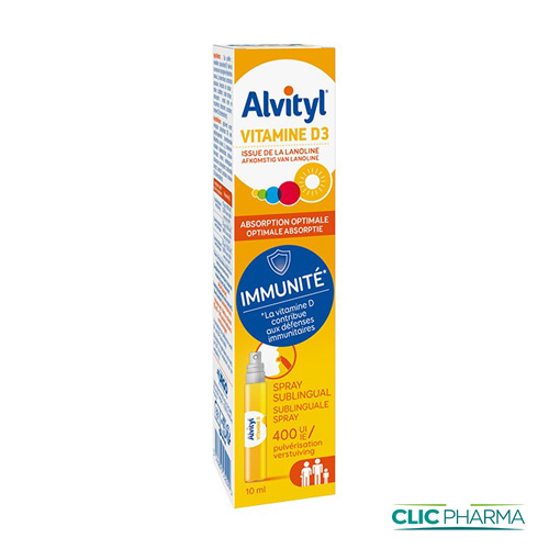 ALVITYL SPRAY VITAMINE D3 - BFR 10ML 500