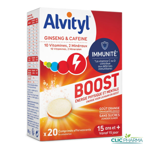 ALVITYL TONUS BOOST (20 COMPRIMES EFFERVESCENT)