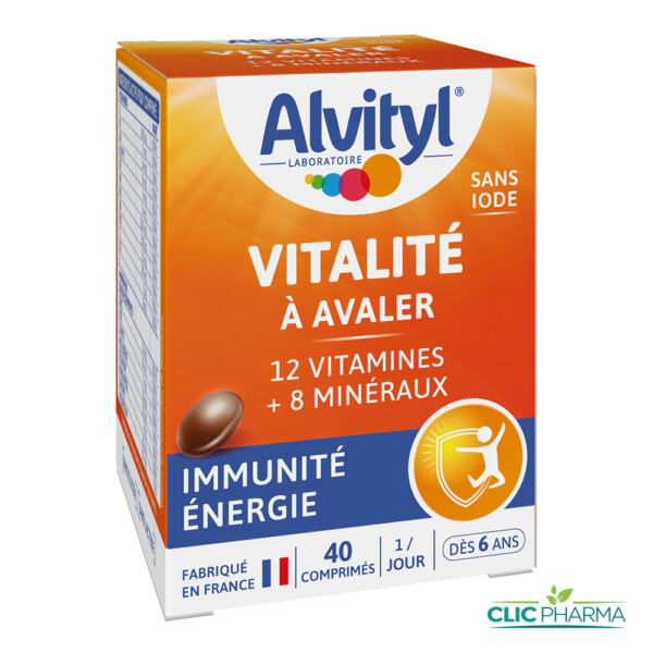 ALVITYL VITALITE (40 COMPRIMES A AVALER)