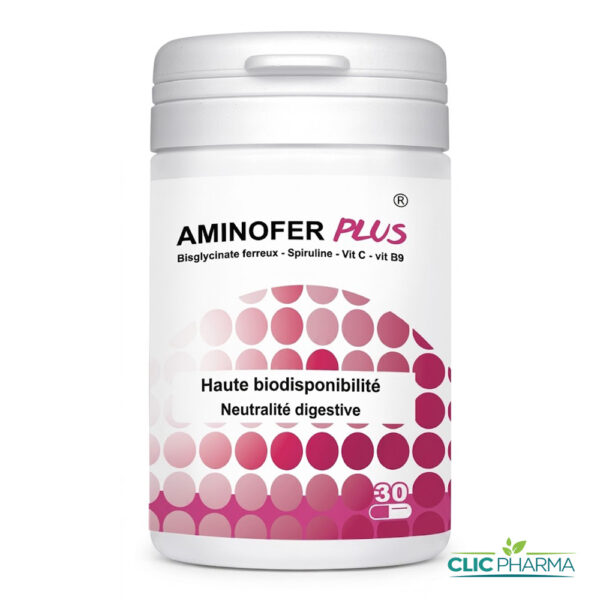 BIOHEALTH AMINOFER+ (30 GELULES)
