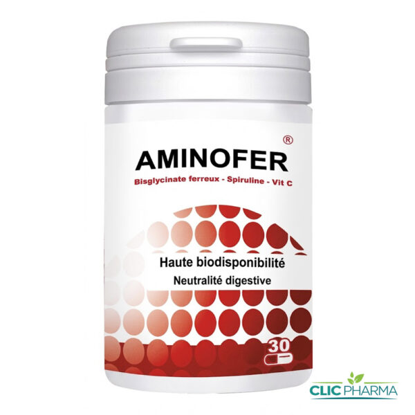 BIOHEALTH AMINOFER (30 GELLULES)