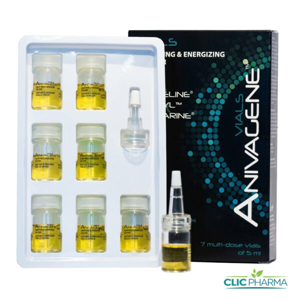 ANIVAGENE AMPOULES ANTI-CHUTE FORTIFIANT & ENERGISANT (7 AMPOULES x 5ML)