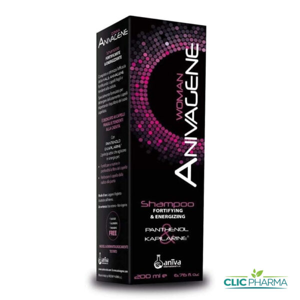 ANIVAGENE SHAMPOOING FORTIFIANT ENERGISANT ANTI-CHUTE FEMME 200ML