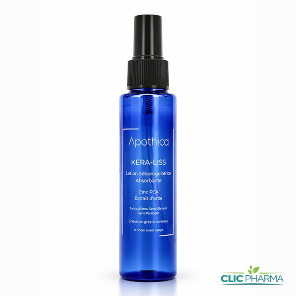 APOTHICA KERA LISS LOTION SEBOREGULATRICE ABSORBANTE 100ML (CHEVEUX GRAS A NORMAUX)