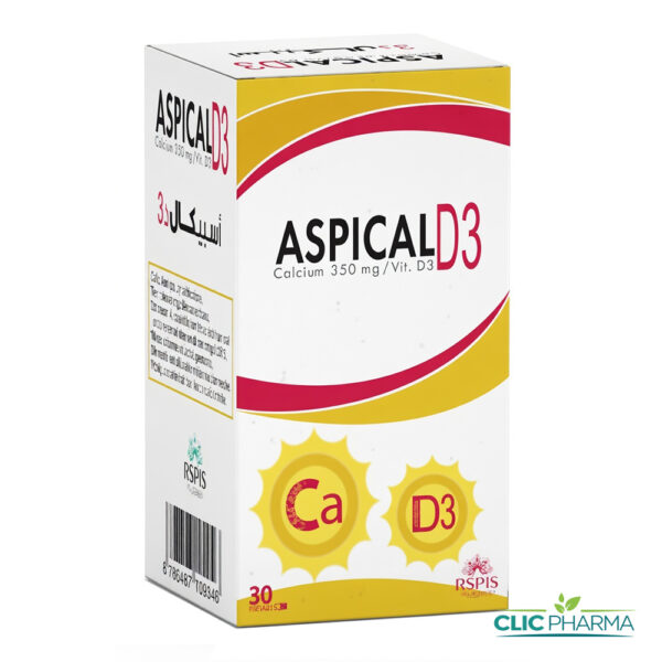 ASPIS ASPICAL D3 (30 GELULES)