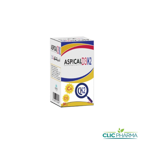 ASPICAL D3K2 GELULES BT30