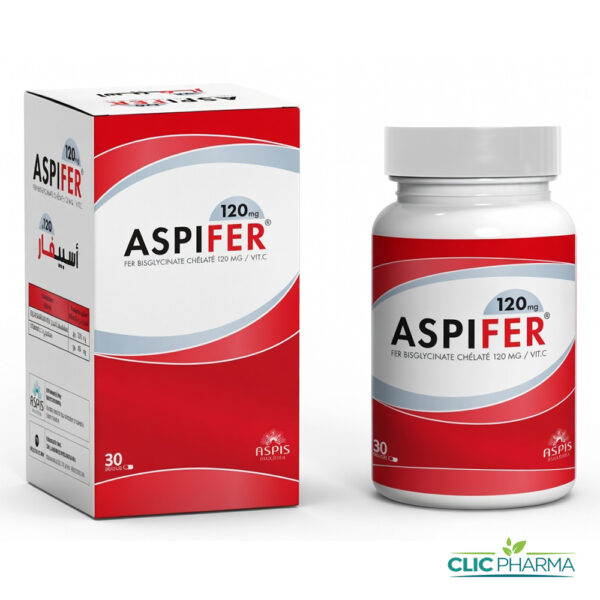 ASPIS ASPIFER 120mg (30 GELULES)