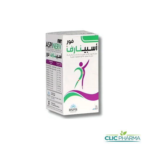ASPINERV FORT GELULES BT15