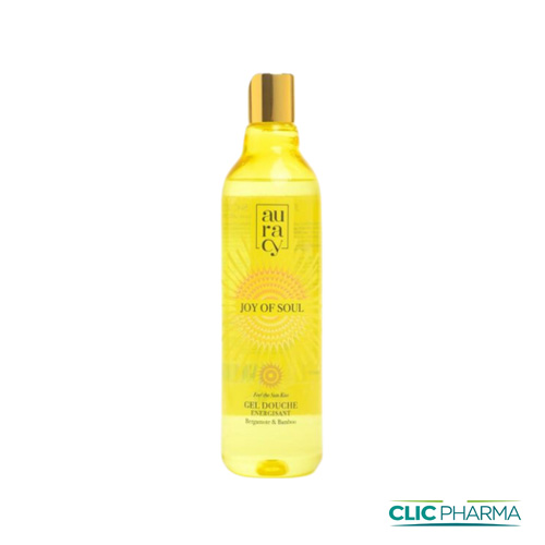 AURACY JOY OF SOUL GEL DOUCHE 400ML JAUNE 500