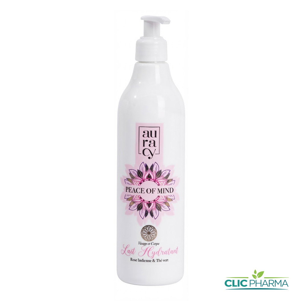 AURACY LAIT CORPS HYDRA PEACE OF MIND ROSE 400ML