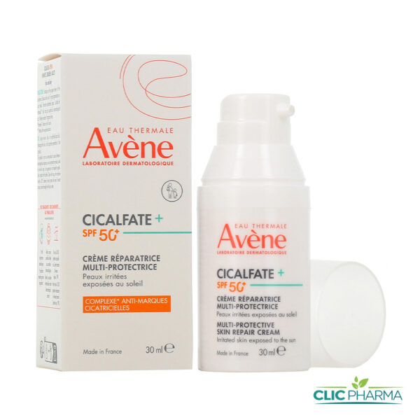 AVENE CICALFATE+ CREME REPARATRICE MULTI-PROTECTRICE SPF50+ 30ML