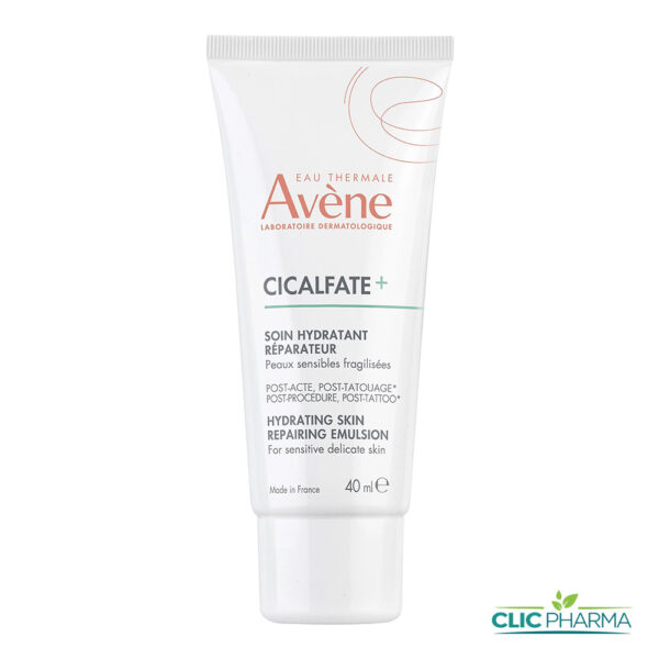 AVENE CICALFATE+ SOIN HYDRATANT REPARATEUR POST ACTE POST TATOUAGE 40ML
