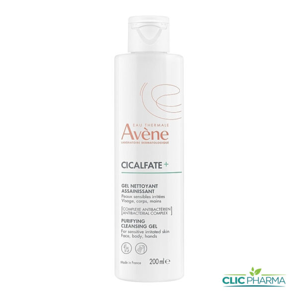 AVENE CICALFATE+ GEL NETTOYANT ASSAINISSANT 200ML