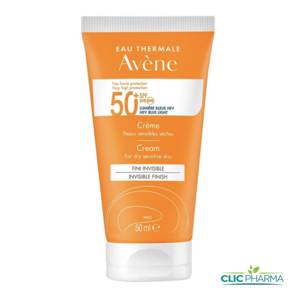 AVENE CREME SOLAIRE INVISIBLE TRES HAUTE PROTECTION SPF50+ 50ML