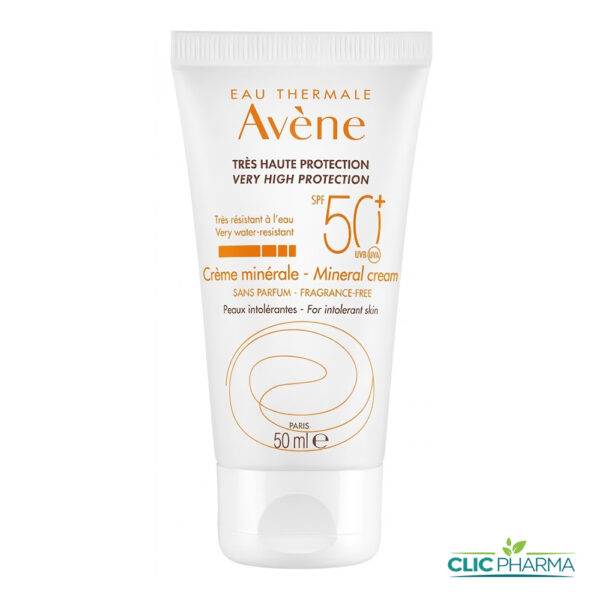AVENE CREME MINERALE TRES HAUTE PROTECTION SPF50+ 50ML