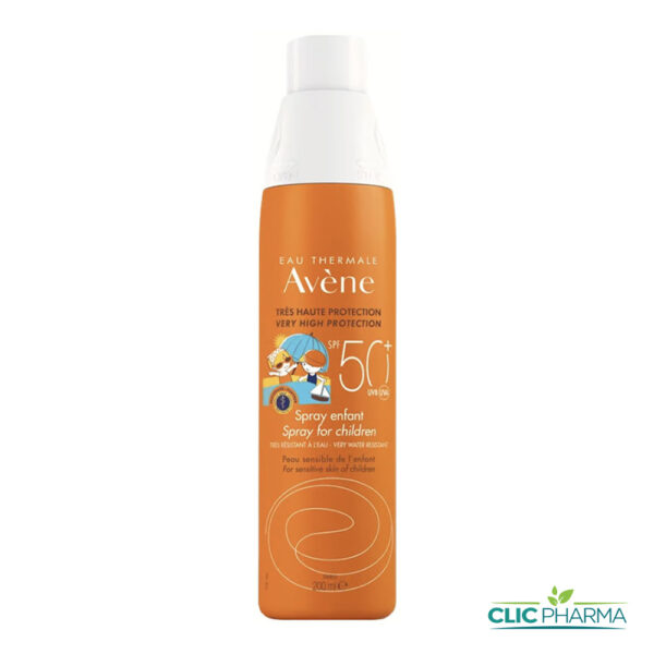 AVENE SOLAIRE ENFANT SPRAY TRES HAUTE PROTECTION SPF 50+ 200ML