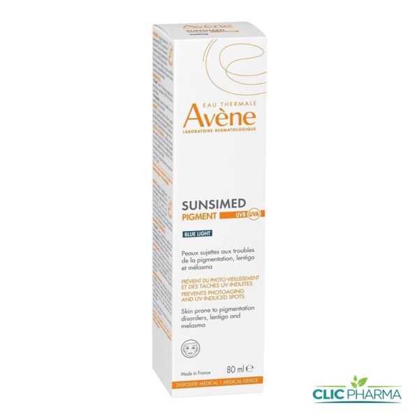 AVENE SUNSIMED PIGMENT BLUE LIGHT SPF50+ 80ML