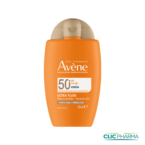 AVENE ECRAN ULTRA FLUIDE TT PERFECTOR SPF50+ P SENS 50ML 500