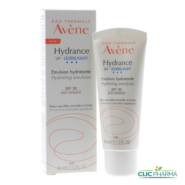 AVENE HYDRANCE UV LEGERE CREME HYDRATANTE SPF30 40ML