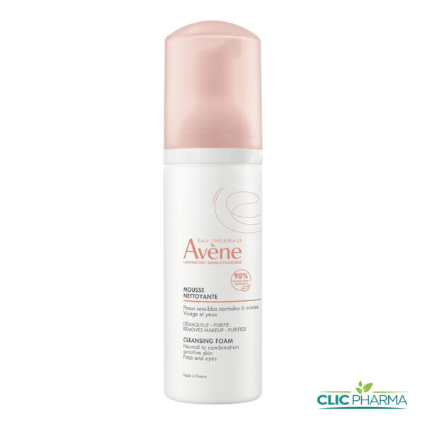 AVENE MOUSSE NETTOYANTE 150ML
