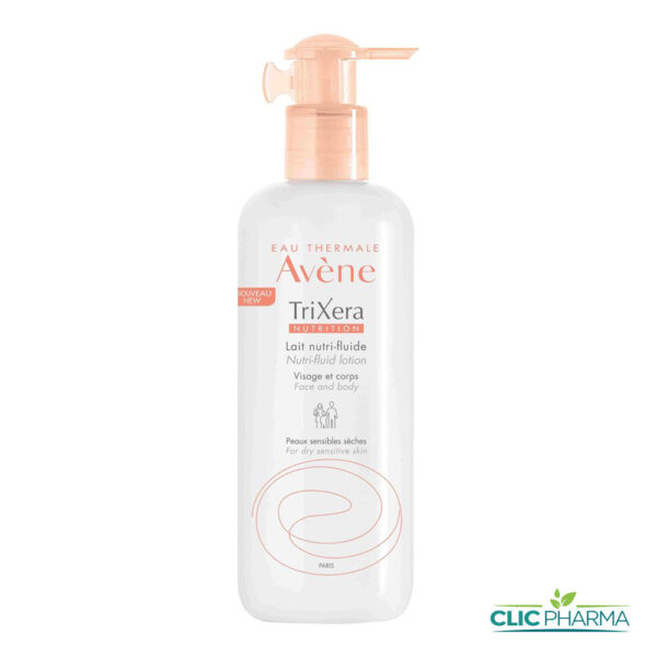 AVENE TRIXERA NUTRITION LAIT NUTRI-FLUIDE 400ML