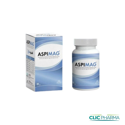 Aspimag 30 gelules 500