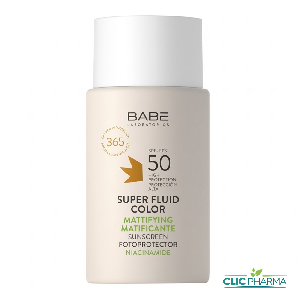 BABE ECRAN SUPER FLUID COLOR MATIFIANT SPF50 50ML