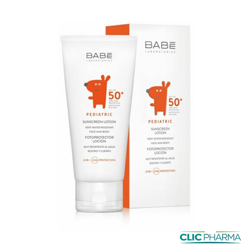 BABE SUNSCREEN LOTION SPF50 100ML 250 500