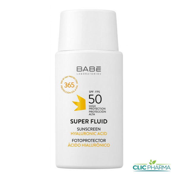 BABE SUNSCREEN SUPER FLUID SPF50 50ML